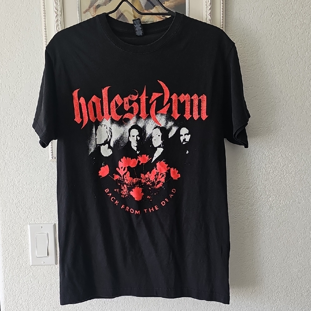 Halestorm Black and Red Graphic Tee
